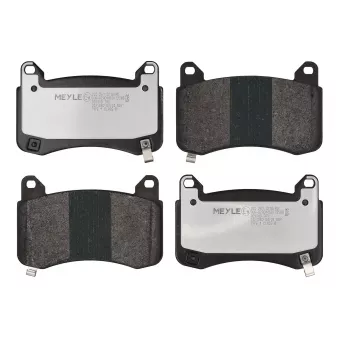 Jeu de 4 plaquettes de frein avant MEYLE OEM 800824300B