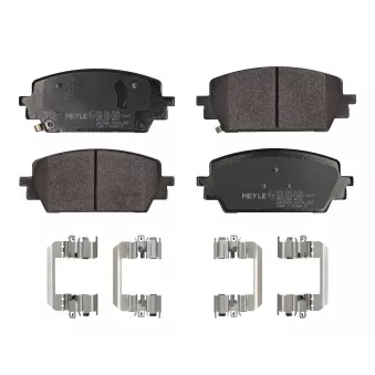 Jeu de 4 plaquettes de frein avant MEYLE OEM 58101P2A00