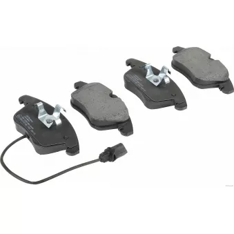 Jeu de 4 plaquettes de frein avant HERTH+BUSS JAKOPARTS [J3600838]