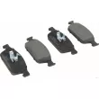 HERTH+BUSS JAKOPARTS J3600840 - Jeu de 4 plaquettes de frein avant