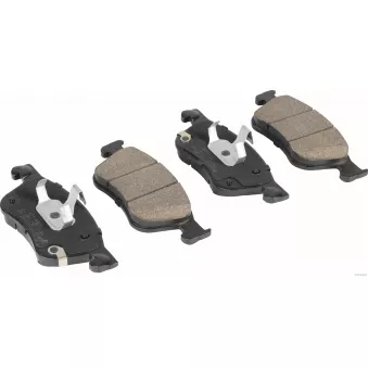 Jeu de 4 plaquettes de frein avant HERTH+BUSS JAKOPARTS J3601102