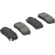 HERTH+BUSS JAKOPARTS J3610330 - Jeu de 4 plaquettes de frein arrière