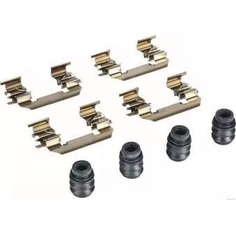 Kit d'accessoires, plaquette de frein à disque HERTH+BUSS JAKOPARTS J3660539 pour HYUNDAI KONA 1,0 T-GDi - 120cv