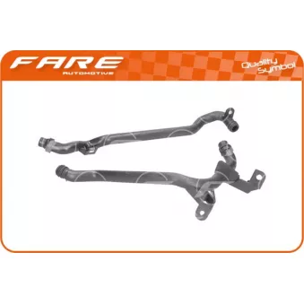 Tuyauterie de liquide de refroidissement FARE SA OEM 11531705210