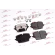 Jeu de 4 plaquettes de frein avant SRLine [S70-01076]