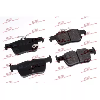 SRLine S70-11048 - Jeu de 4 plaquettes de frein avant