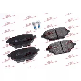 SRLine S70-11066 - Jeu de 4 plaquettes de frein arrière