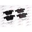 Jeu de 4 plaquettes de frein arrière SRLine [S70-11079]