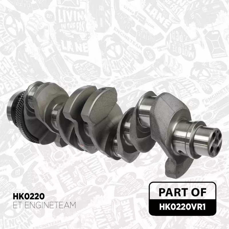 Kit de réparation, vilebrequin ET ENGINETEAM HK0220VR1 - Visuel 2