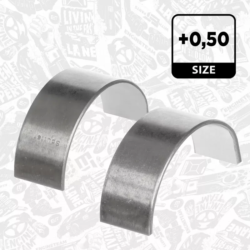 Kit de coussinets de bielle ET ENGINETEAM LP008750 - Visuel 1