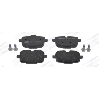 CHAMPION 573878CH - Jeu de 4 plaquettes de frein avant