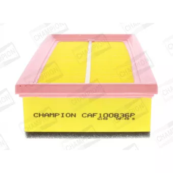 Filtre à air CHAMPION CAF100836P pour CITROEN JUMPY 1.6 HDi 90 8V - 90cv