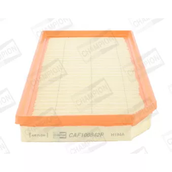Filtre à air CHAMPION CAF100842P pour SEAT LEON 2.0 TFSI - 200cv