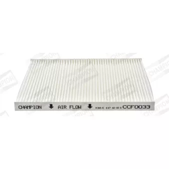 Filtre, air de l'habitacle CHAMPION CCF0033 pour KIA SORENTO CRDi - 197cv
