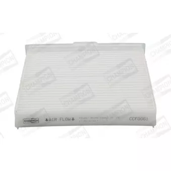 Filtre, air de l'habitacle CHAMPION CCF0061 pour RENAULT SCENIC 1.6 16V - 112cv