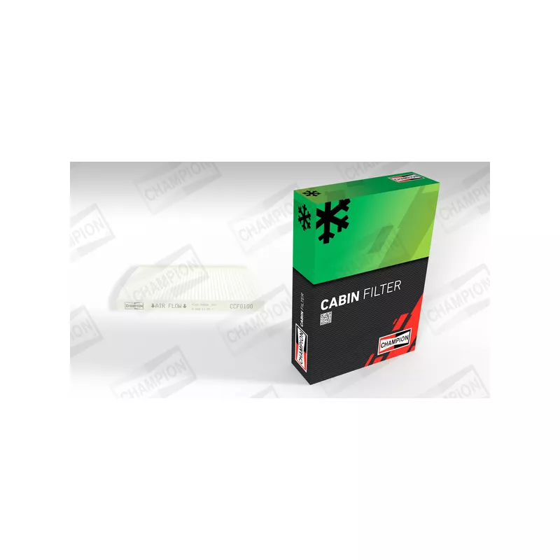 Filtre, air de l'habitacle CHAMPION CCF0100 - Visuel 1