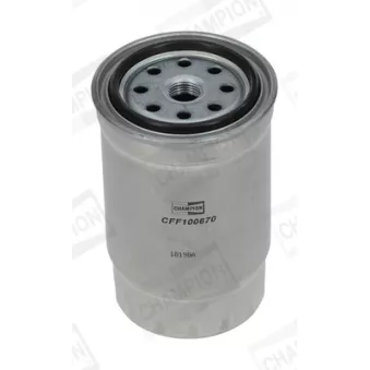 Filtre à carburant CHAMPION CFF100670 pour HYUNDAI H-1 2.5 CRDi - 116cv