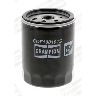 Filtre à huile CHAMPION COF100101S pour LANCIA DEDRA 1.9 TDS - 90cv