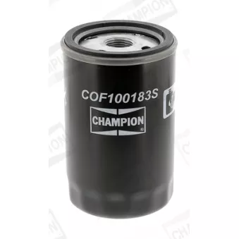 Filtre à huile CHAMPION COF100183S pour VOLKSWAGEN JETTA 1.6 MultiFuel - 102cv