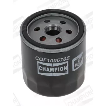 Filtre à huile CHAMPION COF100676S pour SEAT LEON 1.5 TGi - 131cv