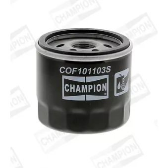 Filtre à huile CHAMPION COF101103S pour FIAT PANDA 1.2 GPL - 60cv
