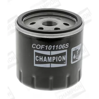 Filtre à huile CHAMPION COF101106S pour OPEL COMBO 1.6 - 87cv