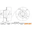Jeu de 2 disques de frein avant Dr!ve+ [DBD0191C]