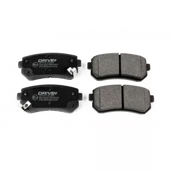 Jeu de 4 plaquettes de frein arrière Dr!ve+ OEM 583022sa70