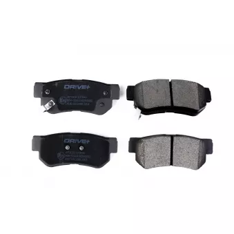 Jeu de 4 plaquettes de frein arrière Dr!ve+ OEM 5830226A10