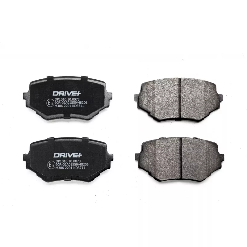 Jeu de 4 plaquettes de frein avant Dr!ve+ DP1010.10.0073 - Visuel 1