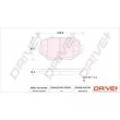 Dr!ve+ DP1010.10.0073 - Jeu de 4 plaquettes de frein avant