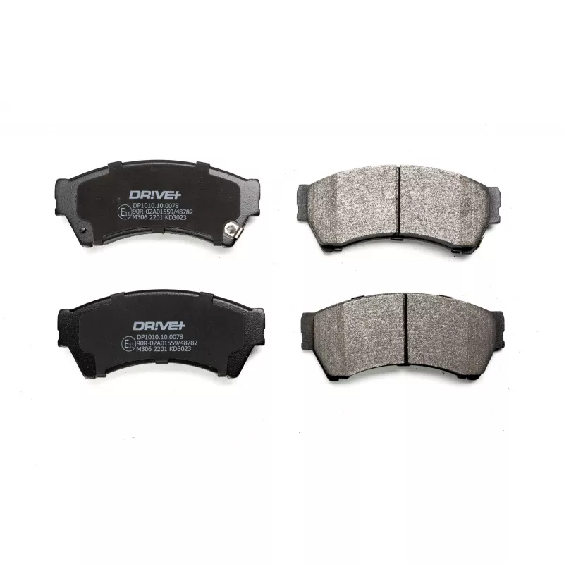Jeu de 4 plaquettes de frein avant Dr!ve+ DP1010.10.0078 - Visuel 1