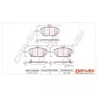 Dr!ve+ DP1010.10.0081 - Jeu de 4 plaquettes de frein avant