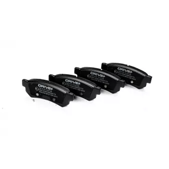 Jeu de 4 plaquettes de frein arrière Dr!ve+ OEM 4605B805