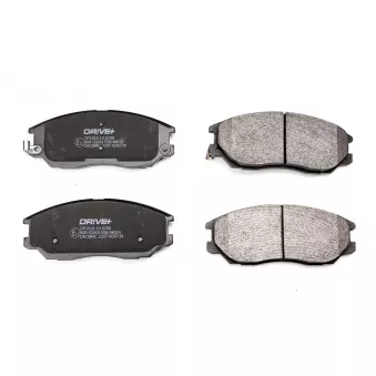 Jeu de 4 plaquettes de frein avant Dr!ve+ OEM 581013FA10