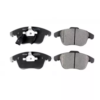 Jeu de 4 plaquettes de frein avant Dr!ve+ DP1010.10.0205 pour LANCIA DELTA 1.8 TFSI quattro - 170cv