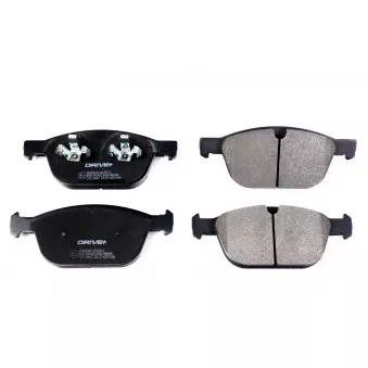 Jeu de 4 plaquettes de frein avant Dr!ve+ OEM 31687104
