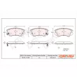 Dr!ve+ DP1010.10.0399 - Jeu de 4 plaquettes de frein avant