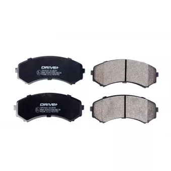 Jeu de 4 plaquettes de frein arrière Dr!ve+ OEM s4y93328z