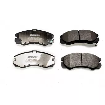 Jeu de 4 plaquettes de frein avant Dr!ve+ OEM 1605913