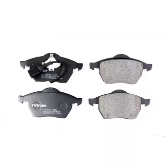 Jeu de 4 plaquettes de frein avant Dr!ve+ OEM 8N0698151C