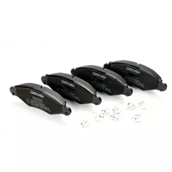 Jeu de 4 plaquettes de frein avant Dr!ve+ OEM 425319
