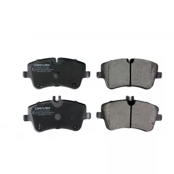 Jeu de 4 plaquettes de frein avant Dr!ve+ OEM A0054206220