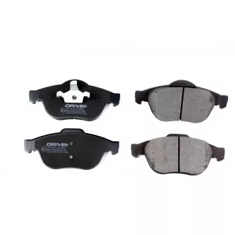 Jeu de 4 plaquettes de frein avant Dr!ve+ [DP1010.10.0863]