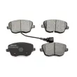 Dr!ve+ DP1010.10.0875 - Jeu de 4 plaquettes de frein avant