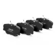 Dr!ve+ DP1010.10.0956 - Jeu de 4 plaquettes de frein avant