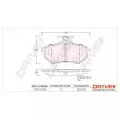 Dr!ve+ DP1010.10.0963 - Jeu de 4 plaquettes de frein avant