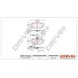 Dr!ve+ DP1010.10.0968 - Jeu de 4 plaquettes de frein avant