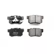Dr!ve+ DP1010.10.1007 - Jeu de 4 plaquettes de frein arrière