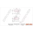 Dr!ve+ DP1010.10.1083 - Jeu de 4 plaquettes de frein avant